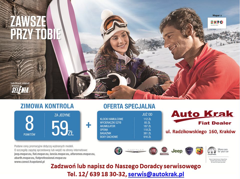 zima w Auto Krak